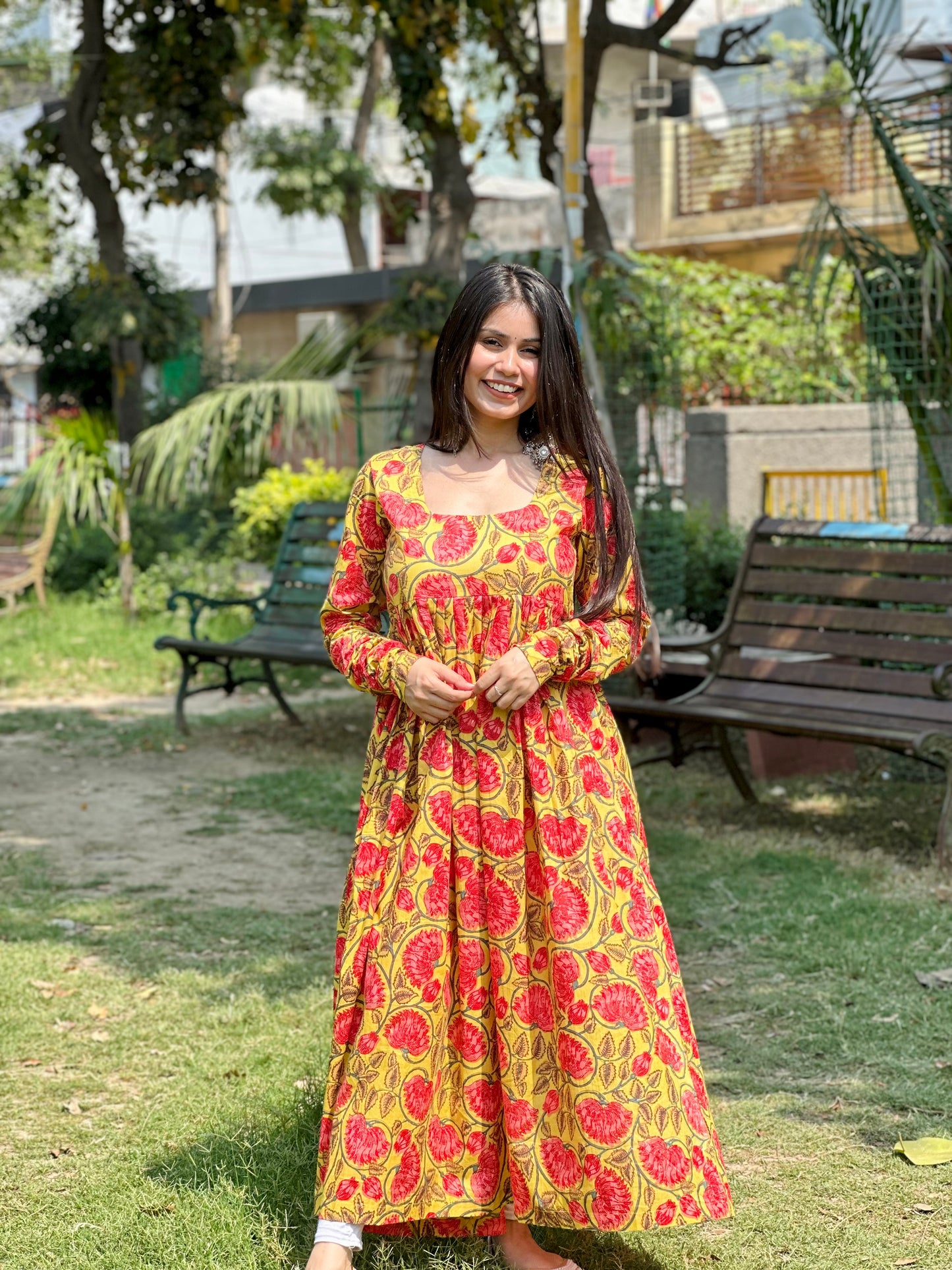Basant kameez