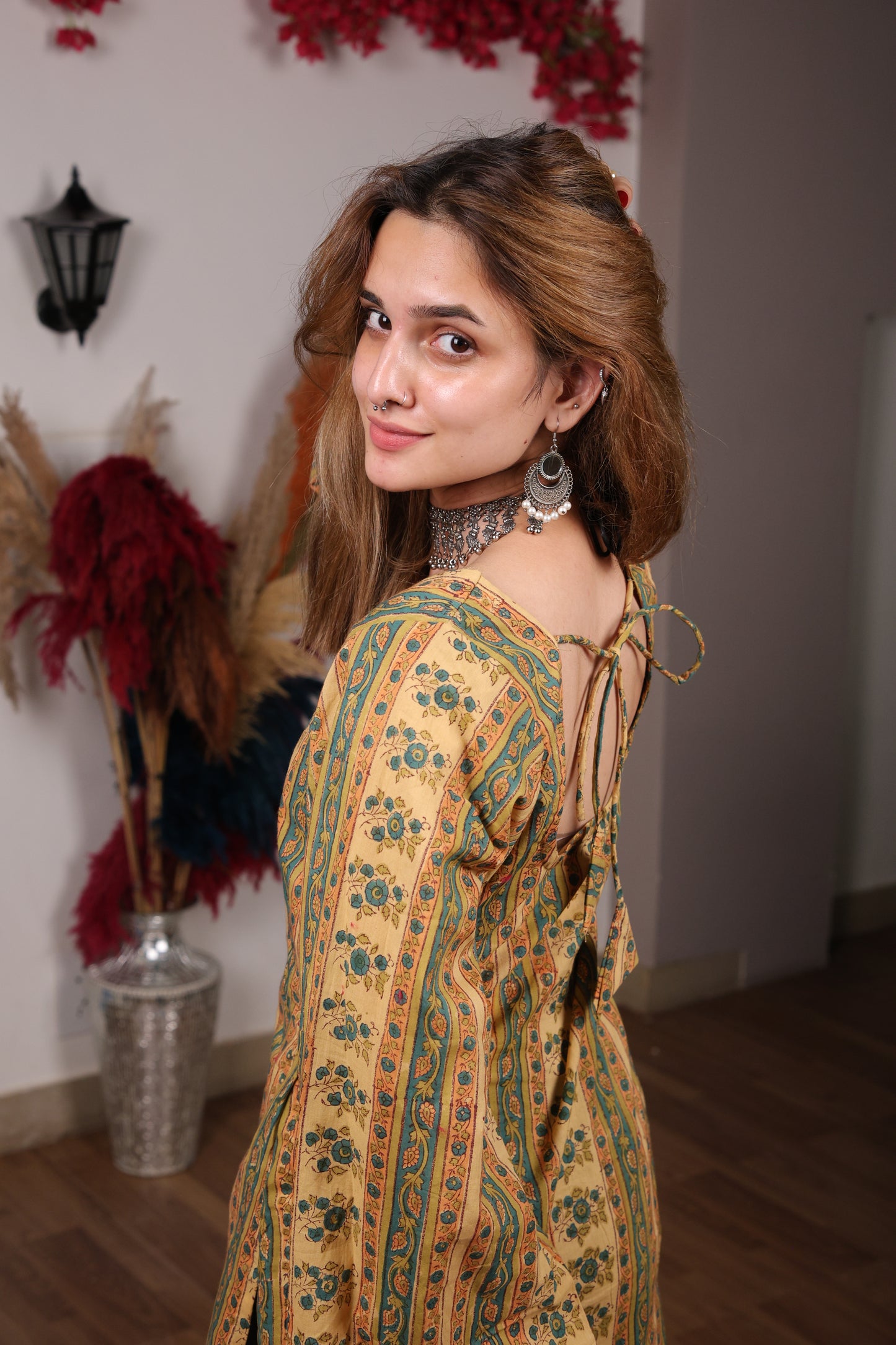 Boho Baithak Short Kurti