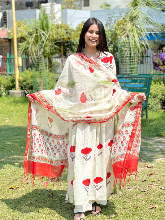 Shifa three piece suit set