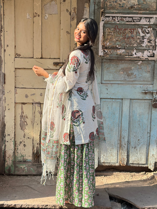 Zaveri Sharara Set