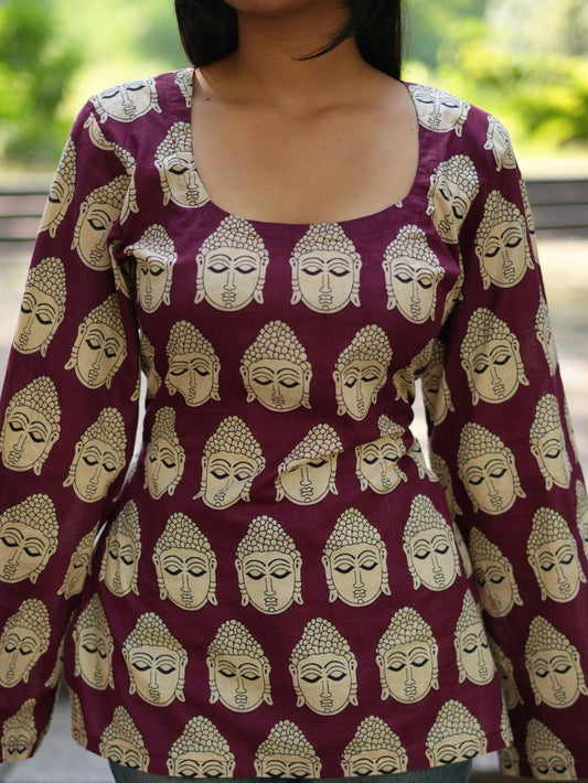 Buddha Bliss Cotton Short Kurti