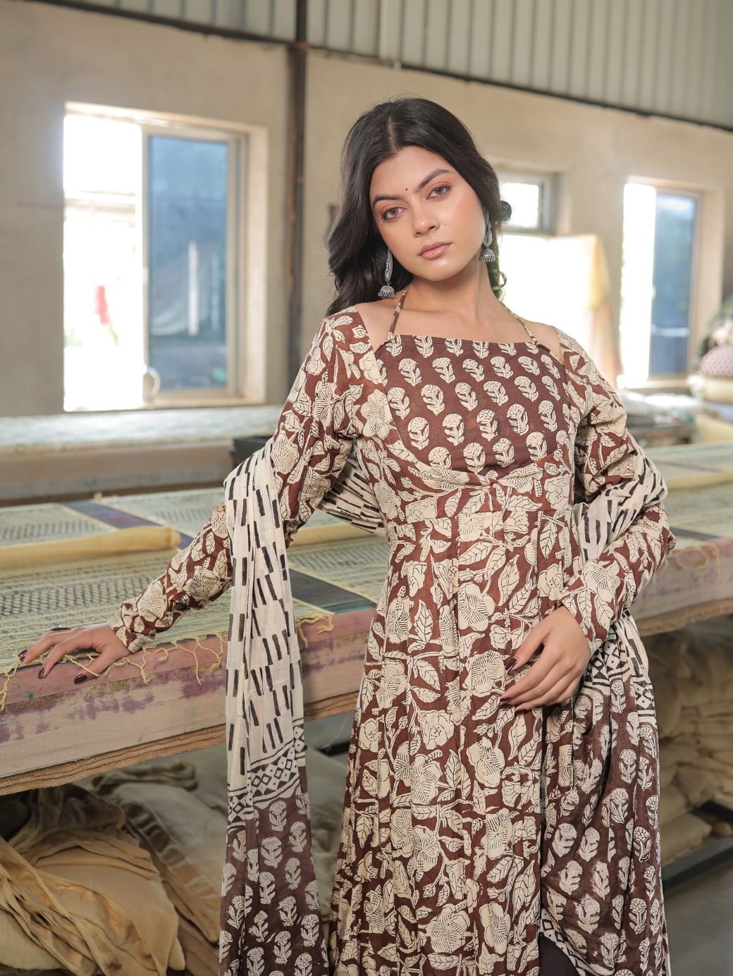 Gulzar 3 Piece Anarkali Set