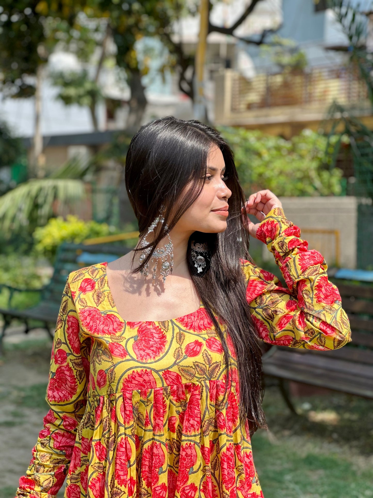 Basant kameez