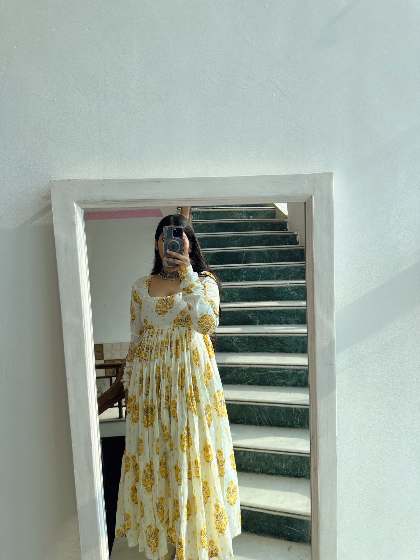 Yellow buta kameez✨