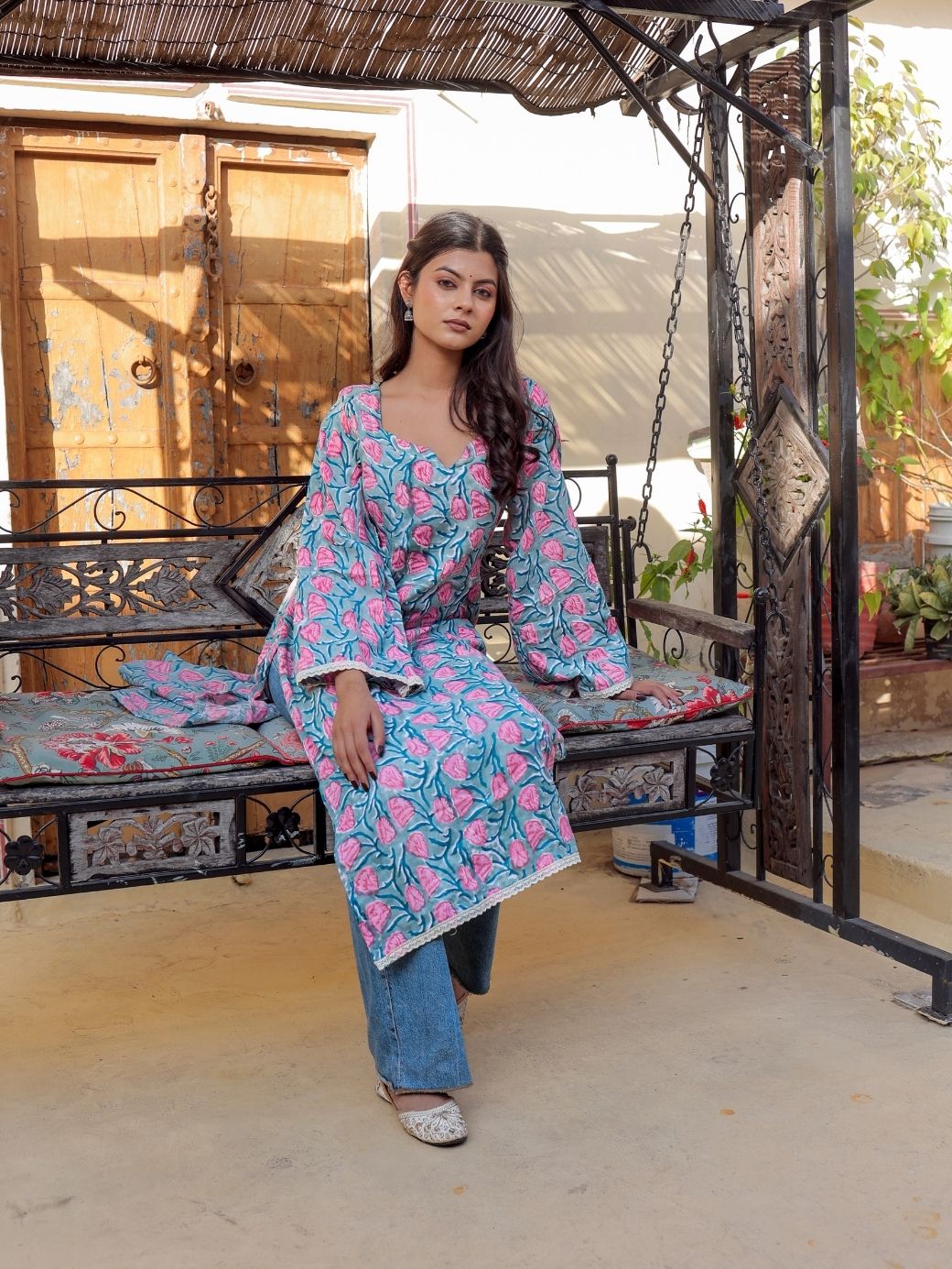 Sia Winter Kameez in Gojh Fabric