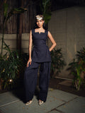 Myra Farshi Two Piece Poplin Cotton Set for Women