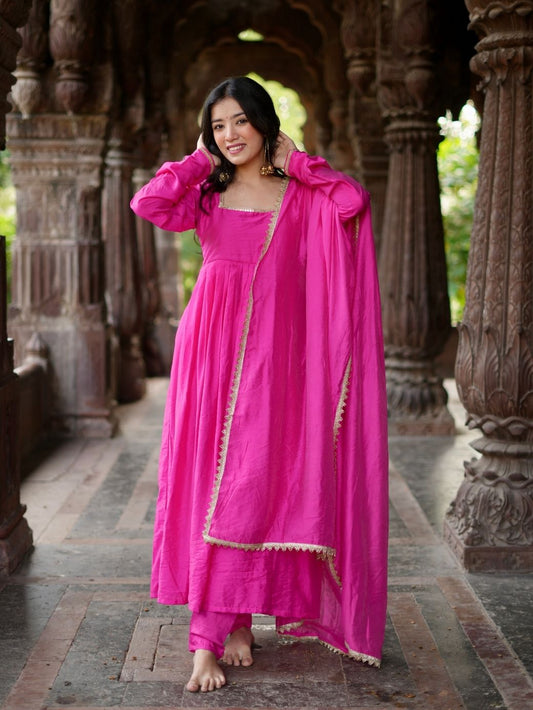 Zehra Pink Set