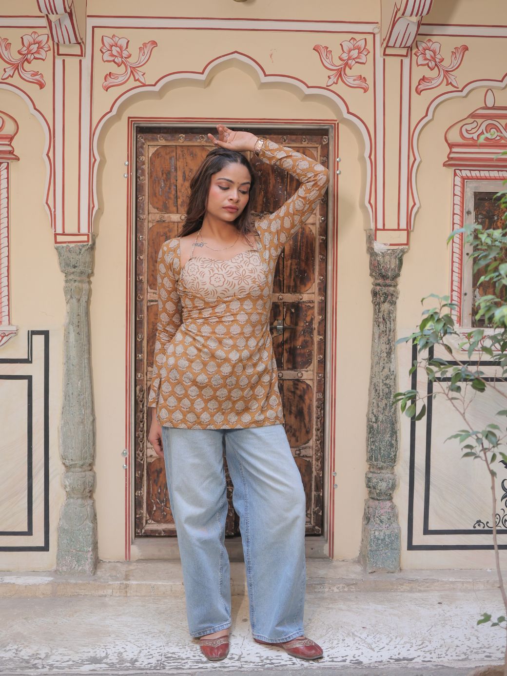 Varnina Two-Piece Short Kurti