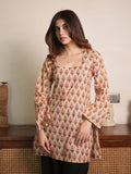 Diya Handblock Cotton Short Kurti