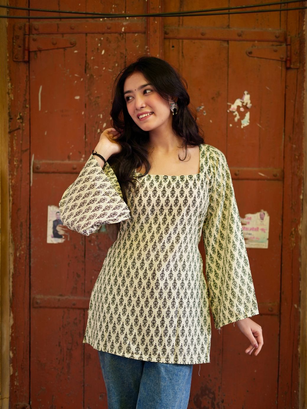 Amaira Square Neck Kurti