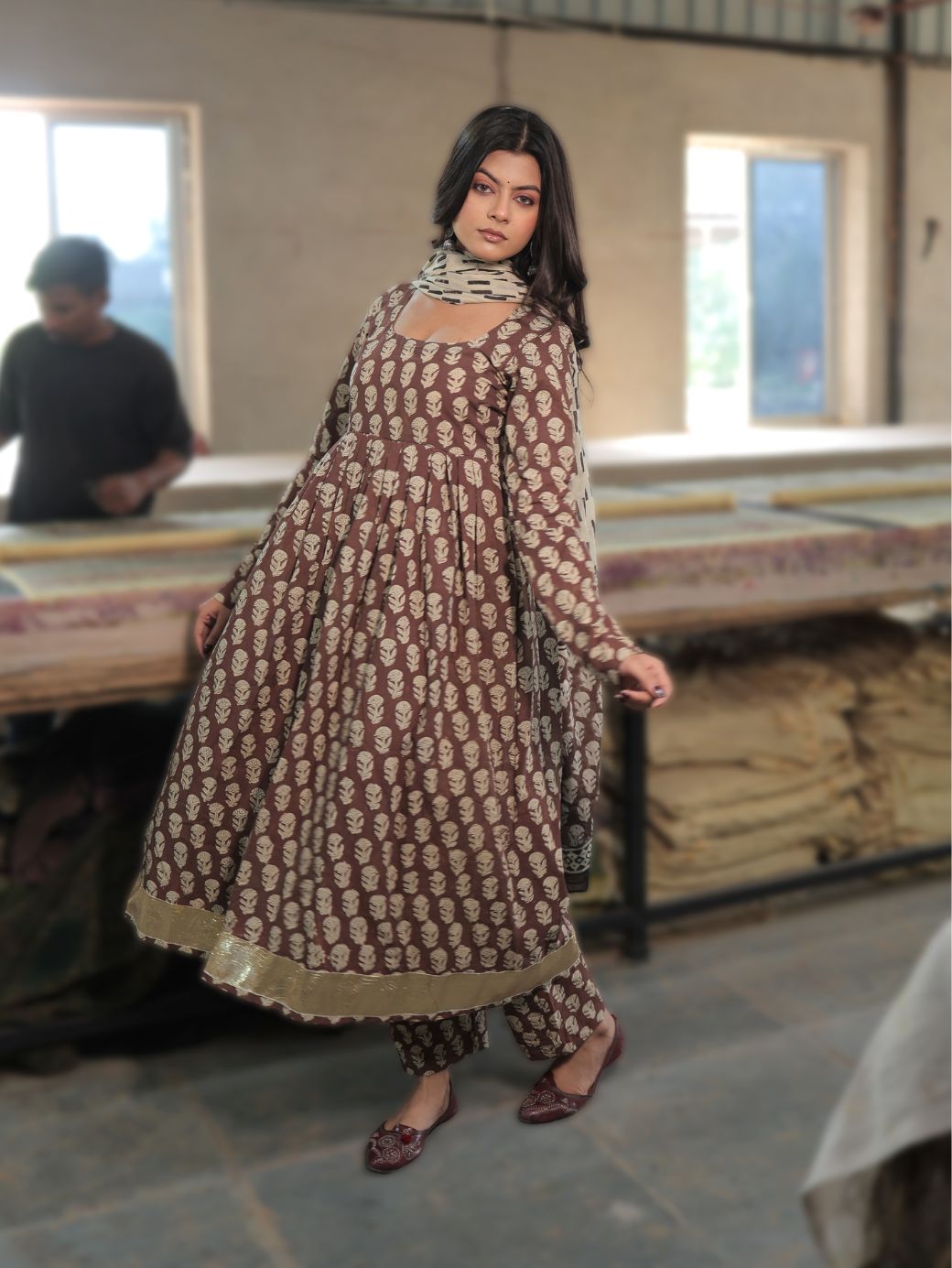 Bhoomi 3 Piece Anarkali Set