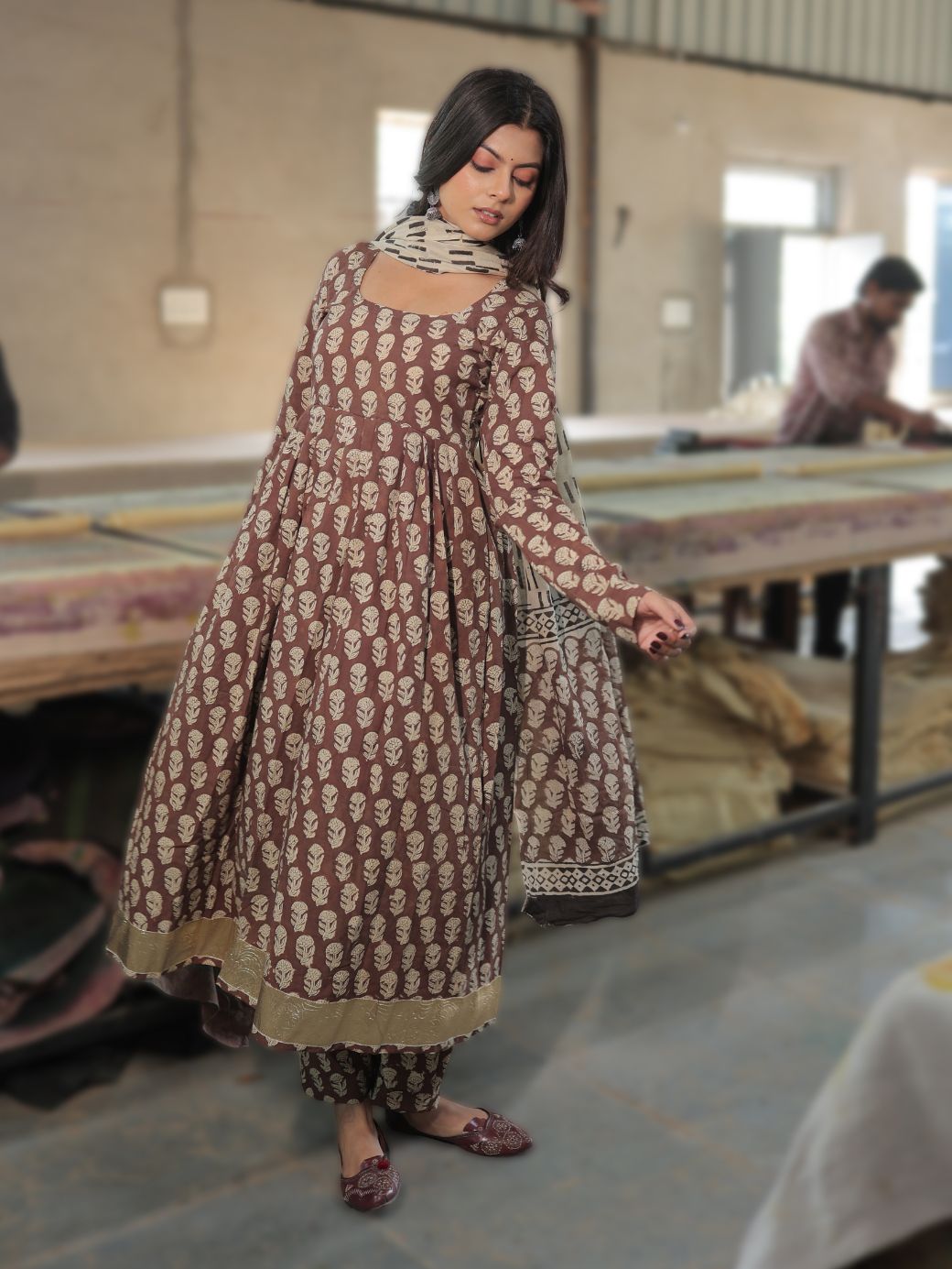 Bhoomi 3 Piece Anarkali Set
