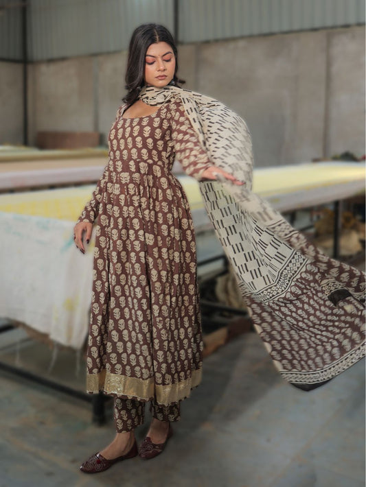 Bhoomi 3 Piece Anarkali Set