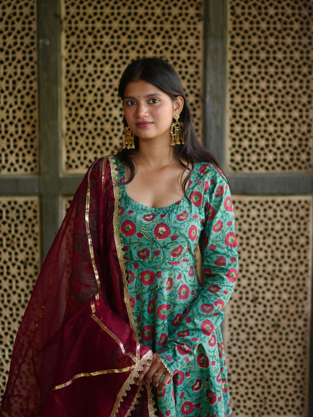 Naaz Green Set