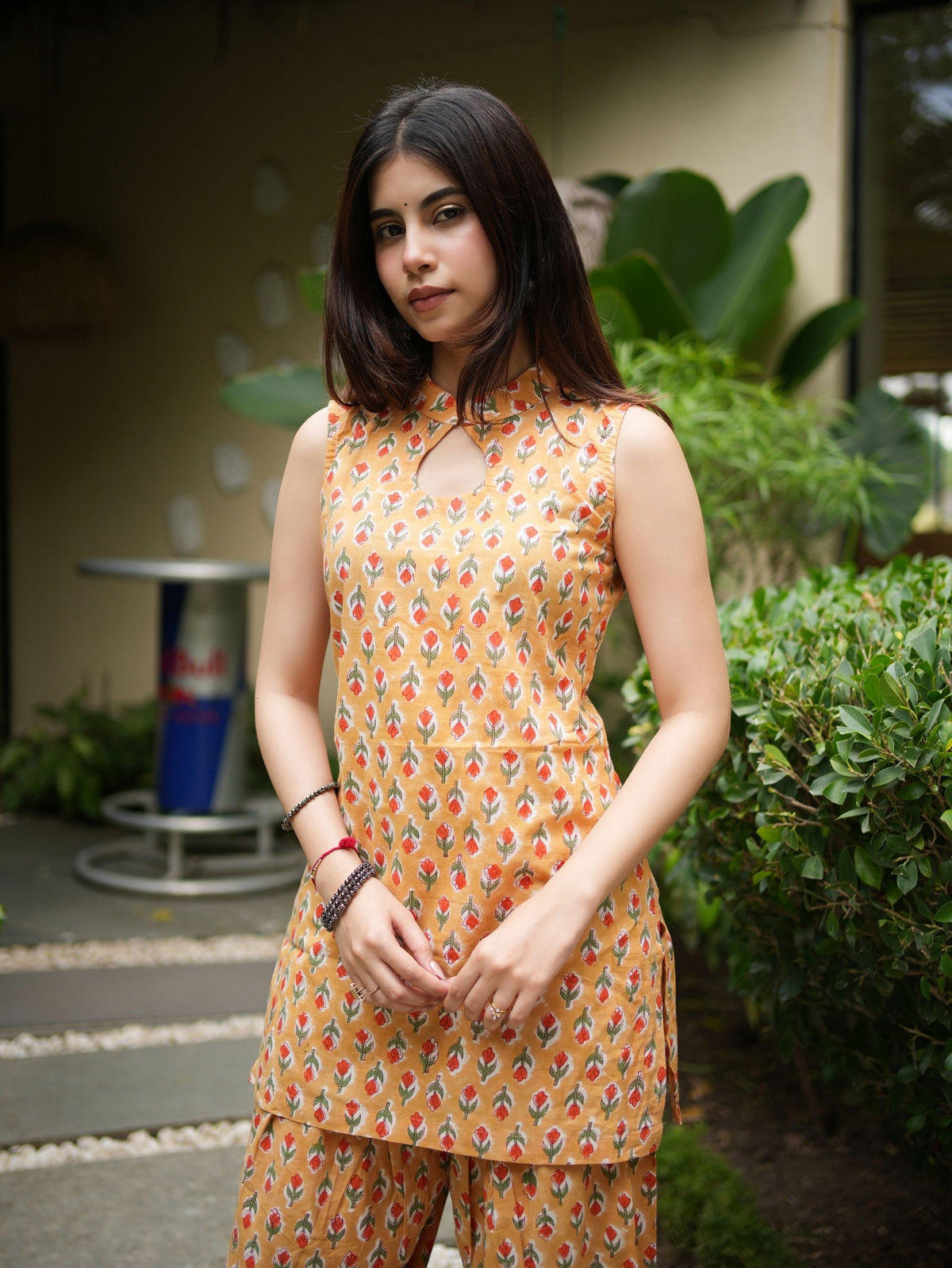 Hiranya Yellow Two Piece Farshi Set
