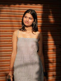 Noir Ivy Sleeveless Cotton Kurti