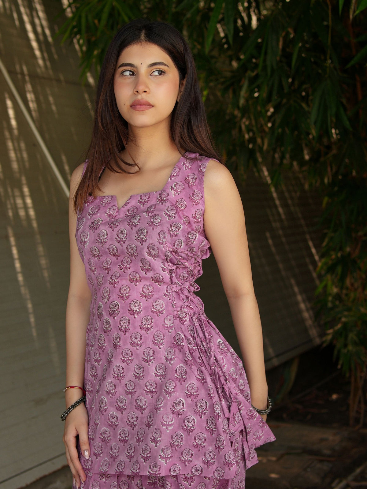 Sitara Pink Two Piece Farshi Set
