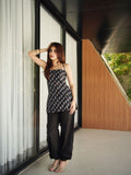 Urvi Black Cotton Two Piece Set