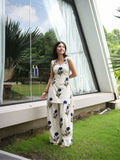 Hans White & Blue Two Piece Farshi Set