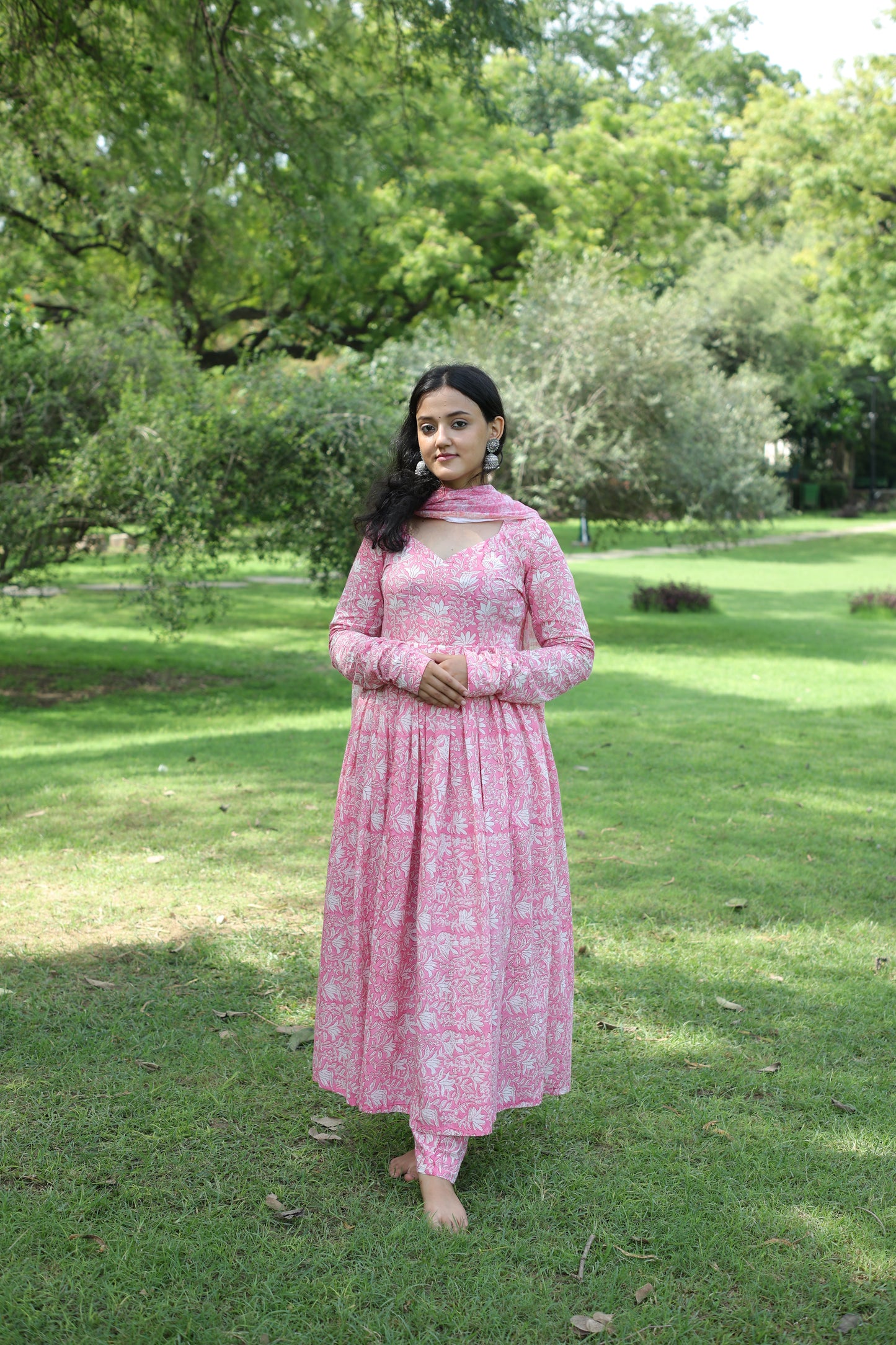Roohani Anarkali Three Piece Set