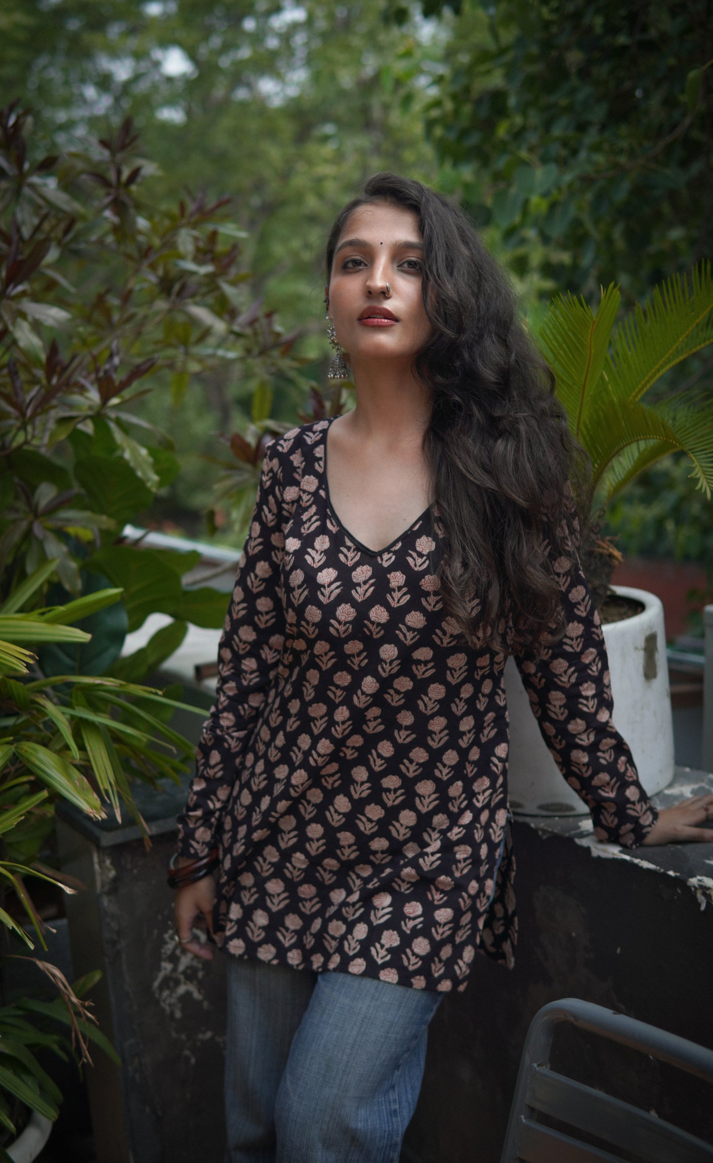 Bohemian Block Print Kurti