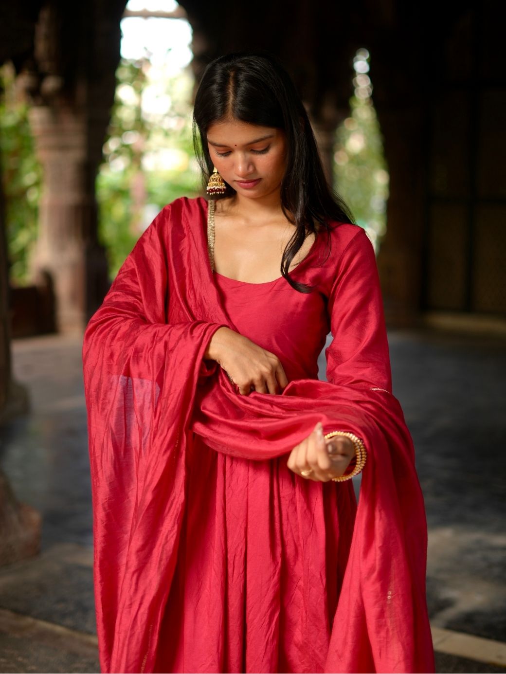Roohani Red Set