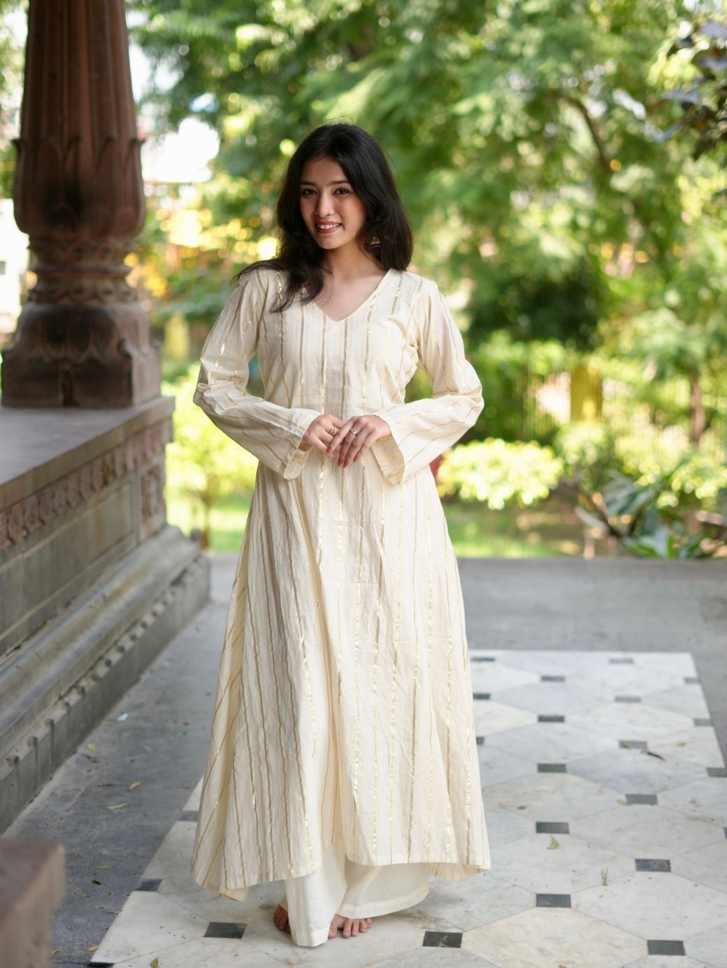 Sahara Ivory Kurta Set