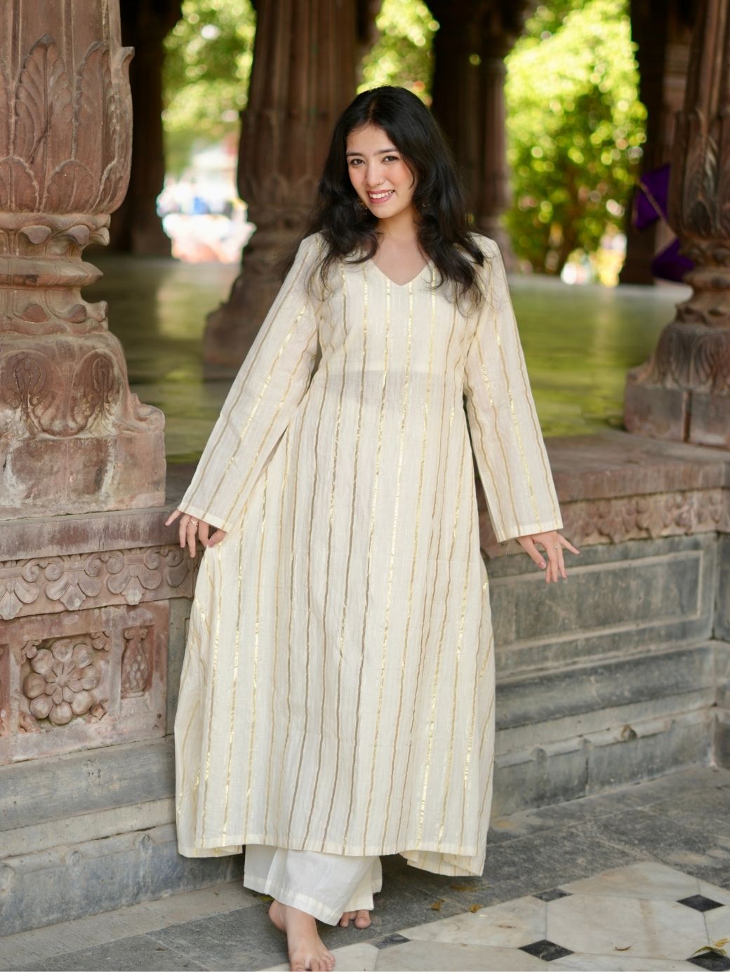Sahara Ivory Kurta Set