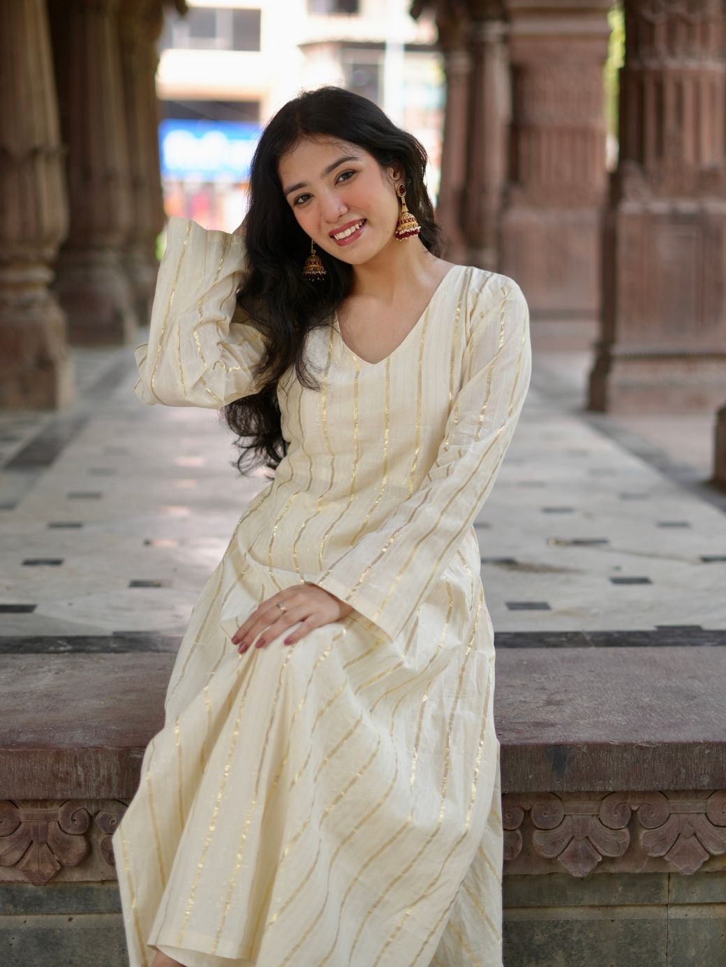 Sahara Ivory Kurta Set