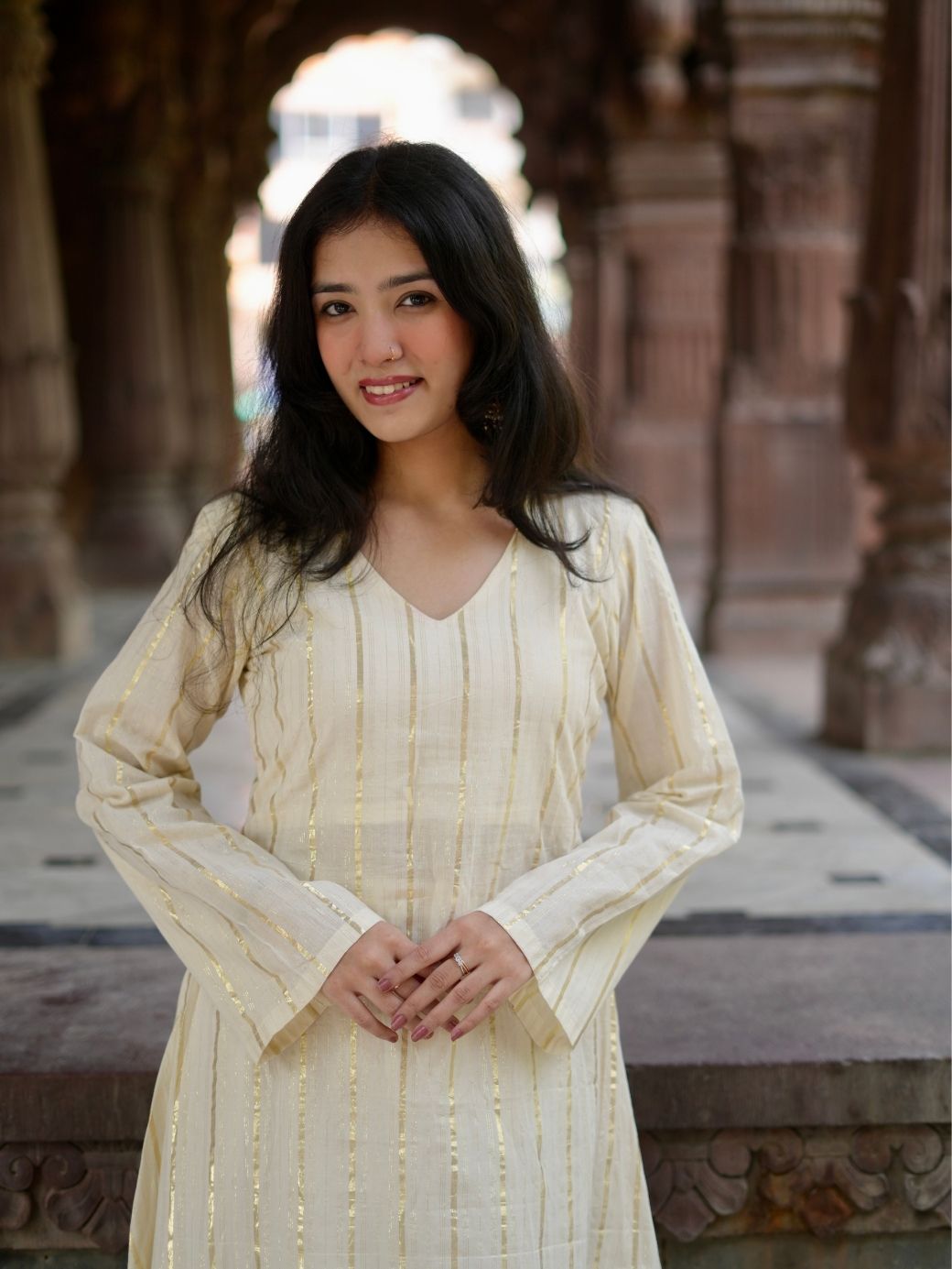 Sahara Ivory Kurta Set