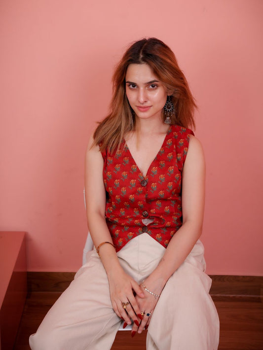 Kesar Vest Top