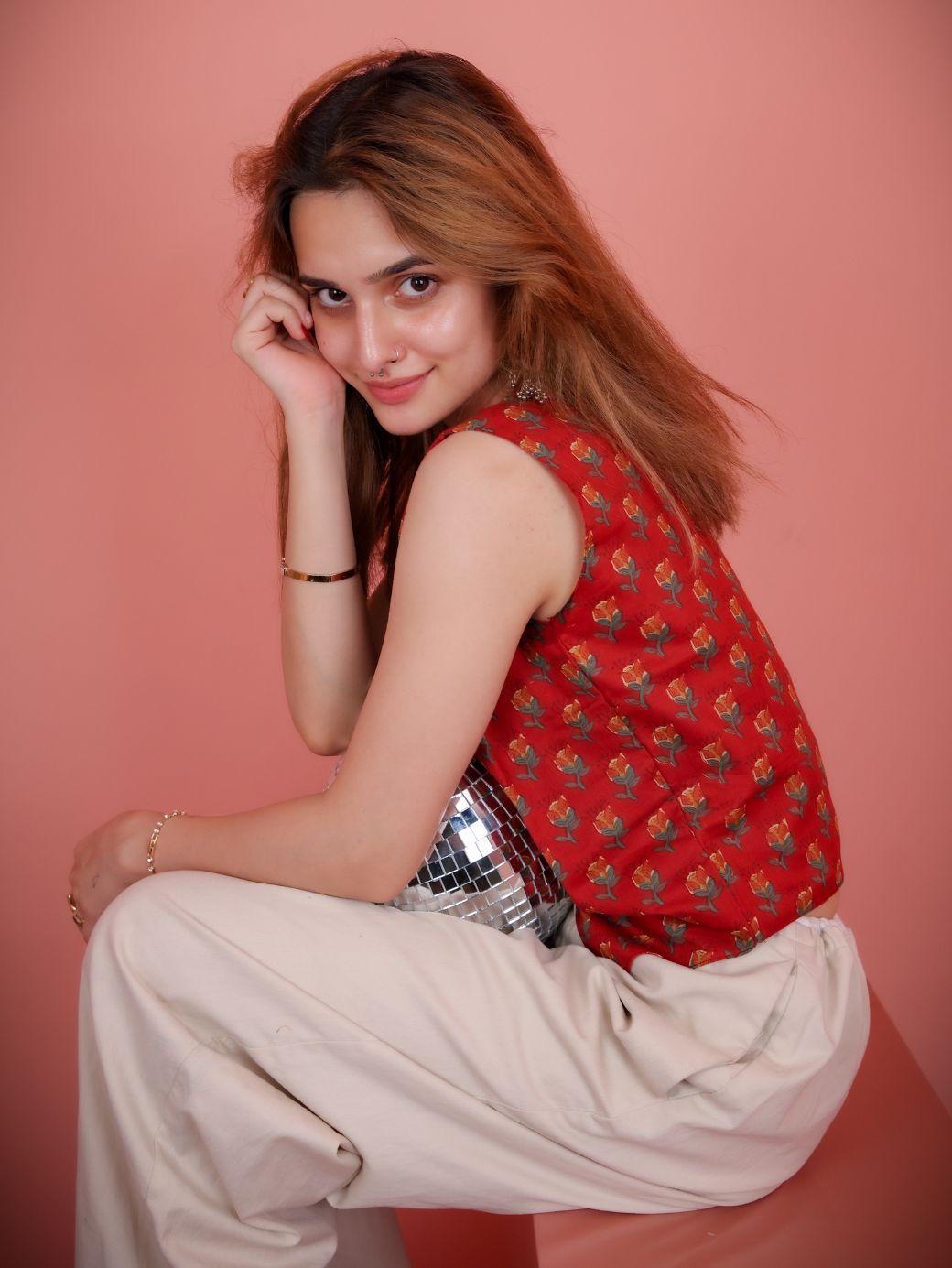 Kesar Vest Top