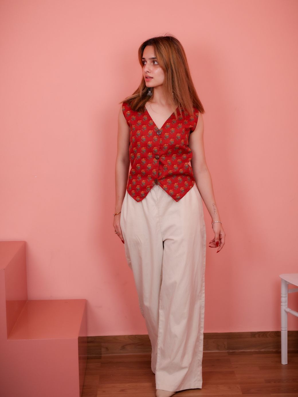 Kesar Vest Top