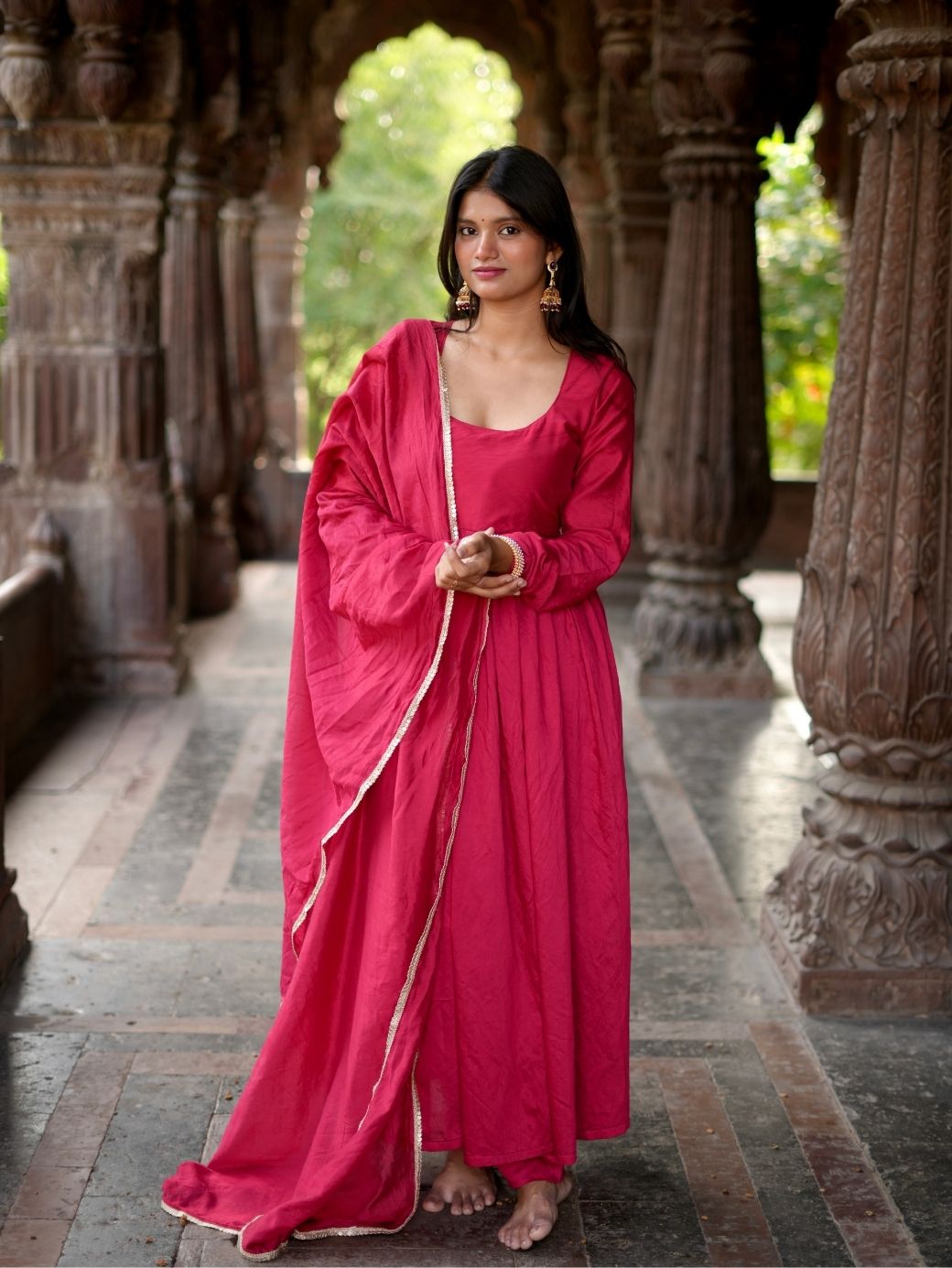 Roohani Red Set