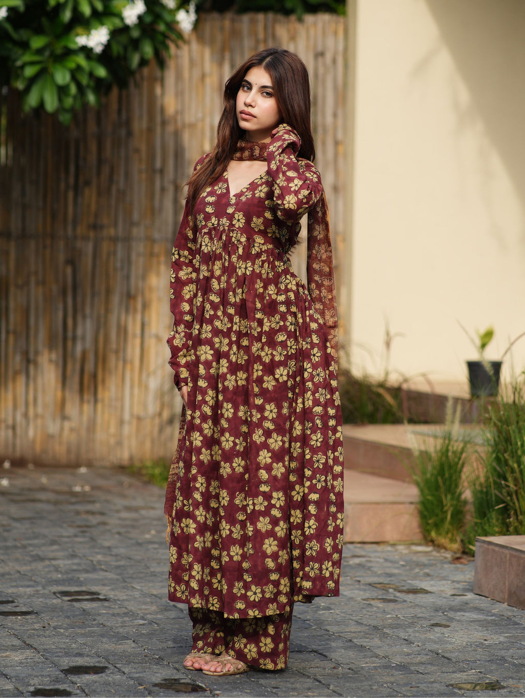 Bulbul Alia Cut Anarkali Set for Women