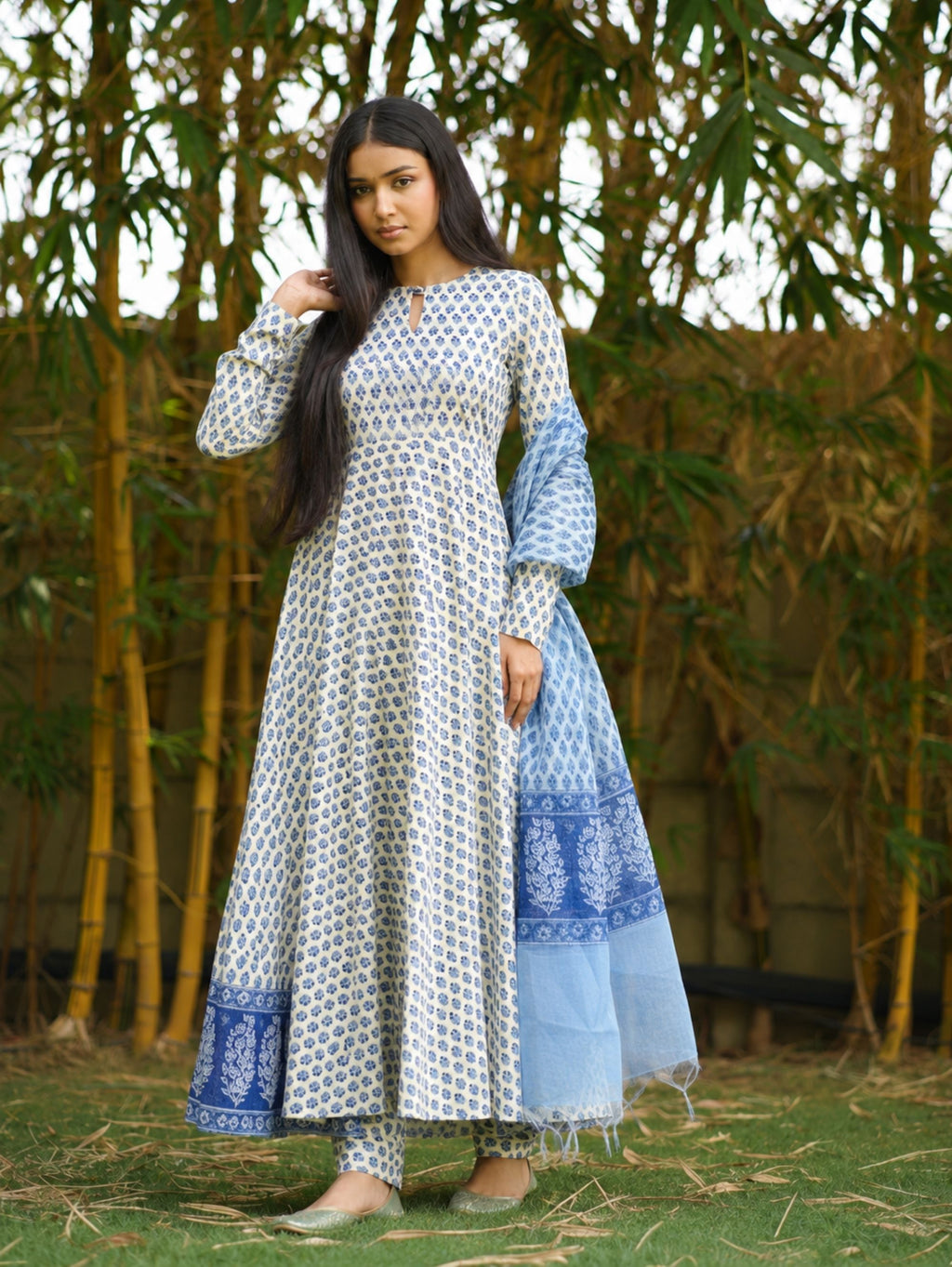 Raha Anarkali Set