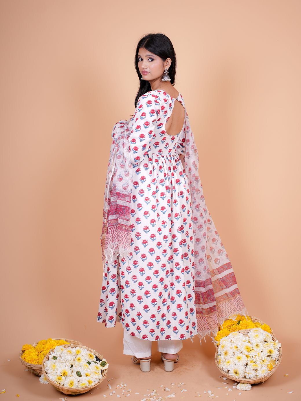 Cotton 3 Piece Rose Riwayat Set
