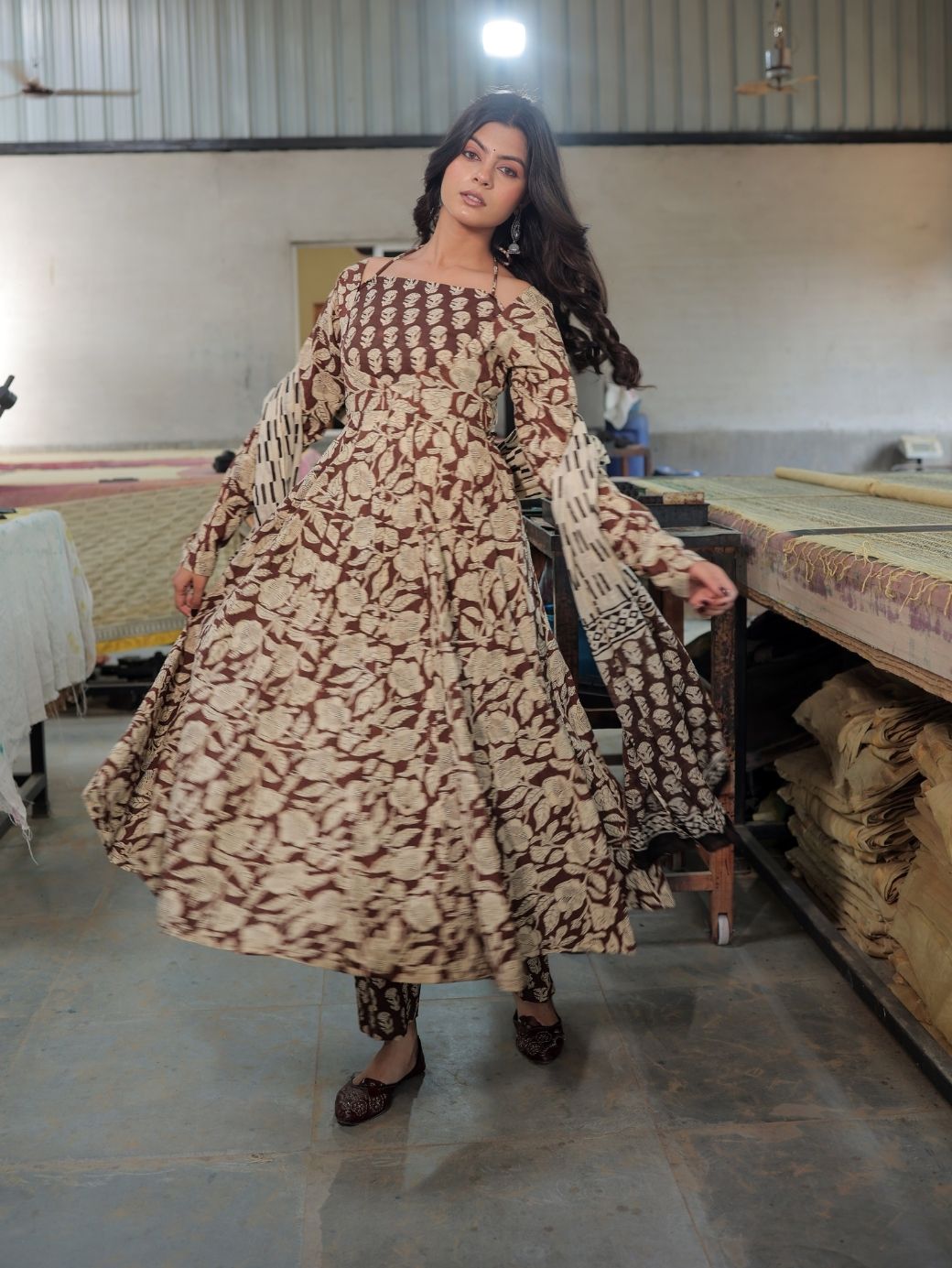 Gulzar 3 Piece Anarkali Set