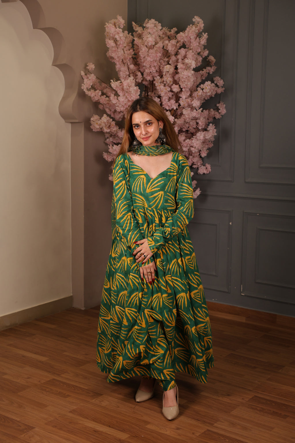 Three Piece Cotton Nimrit Set
