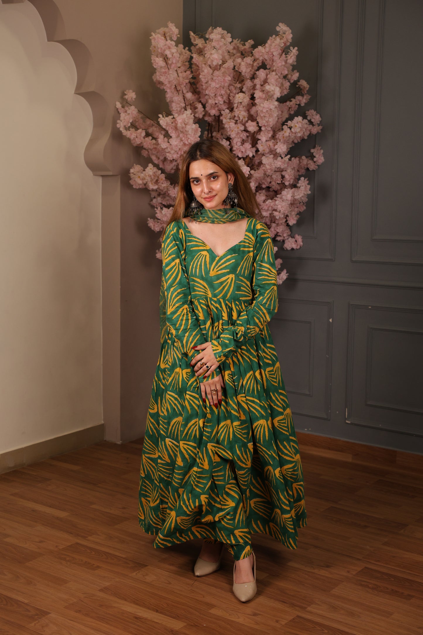 Three Piece Cotton Nimrit Set