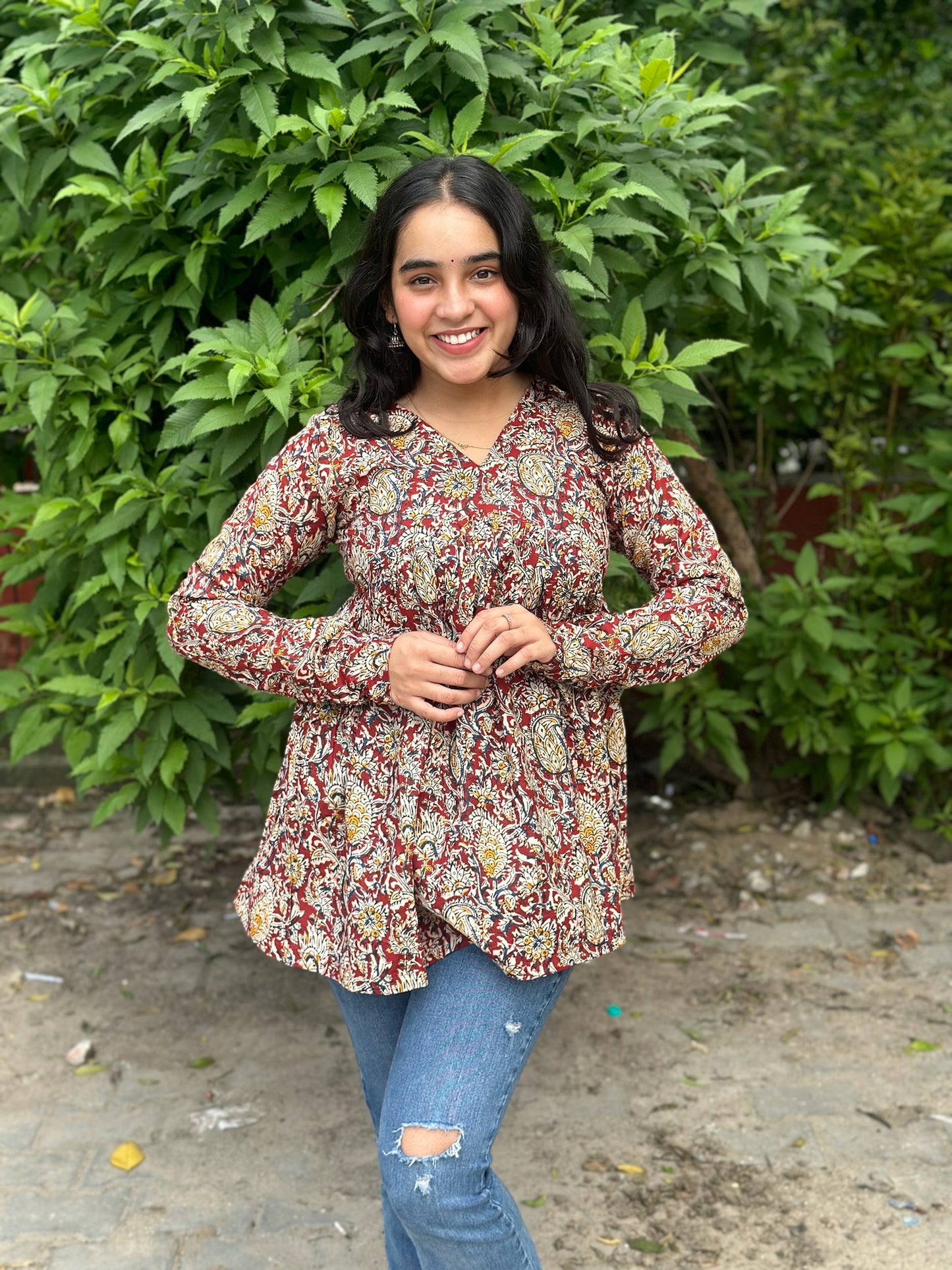 Samara short kurti