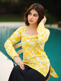Jenny Square Neck Cotton Short Kurta for Women