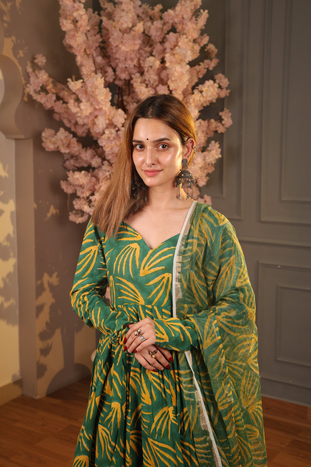 Three Piece Cotton Nimrit Set