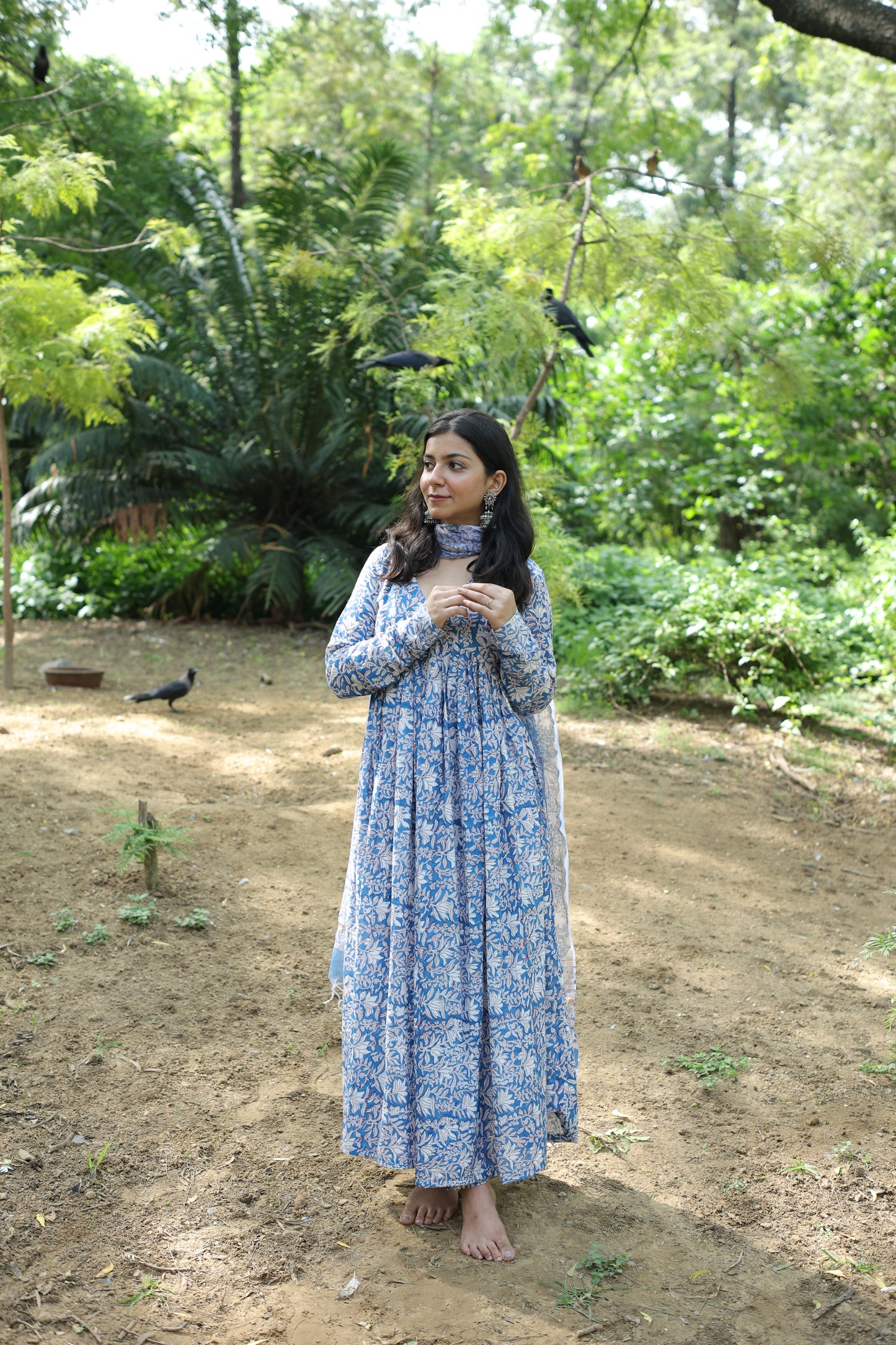 Boond Three Piece Anarkali Set