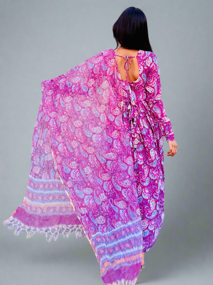 Three Piece Anarkali Ziva Set