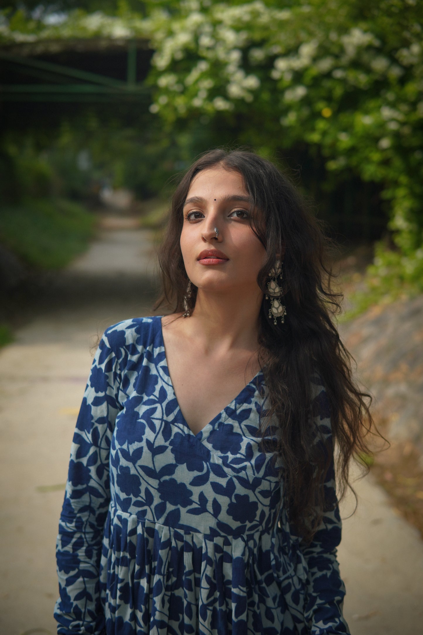 Indigo Blossom Kameez