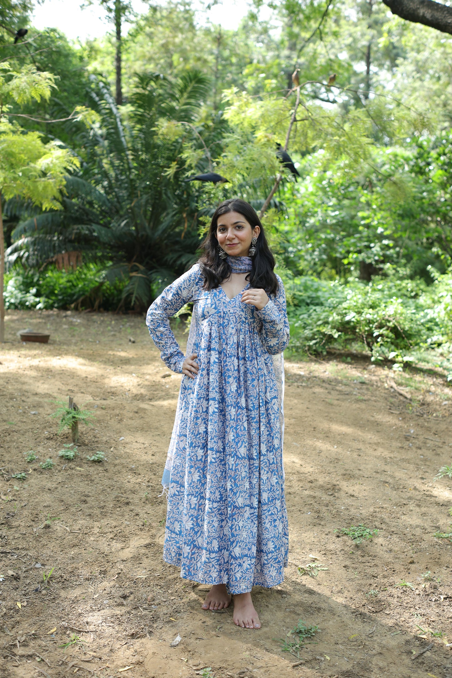 Boond Three Piece Anarkali Set