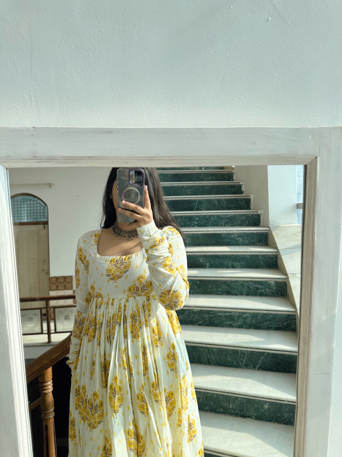 Yellow buta kameez✨