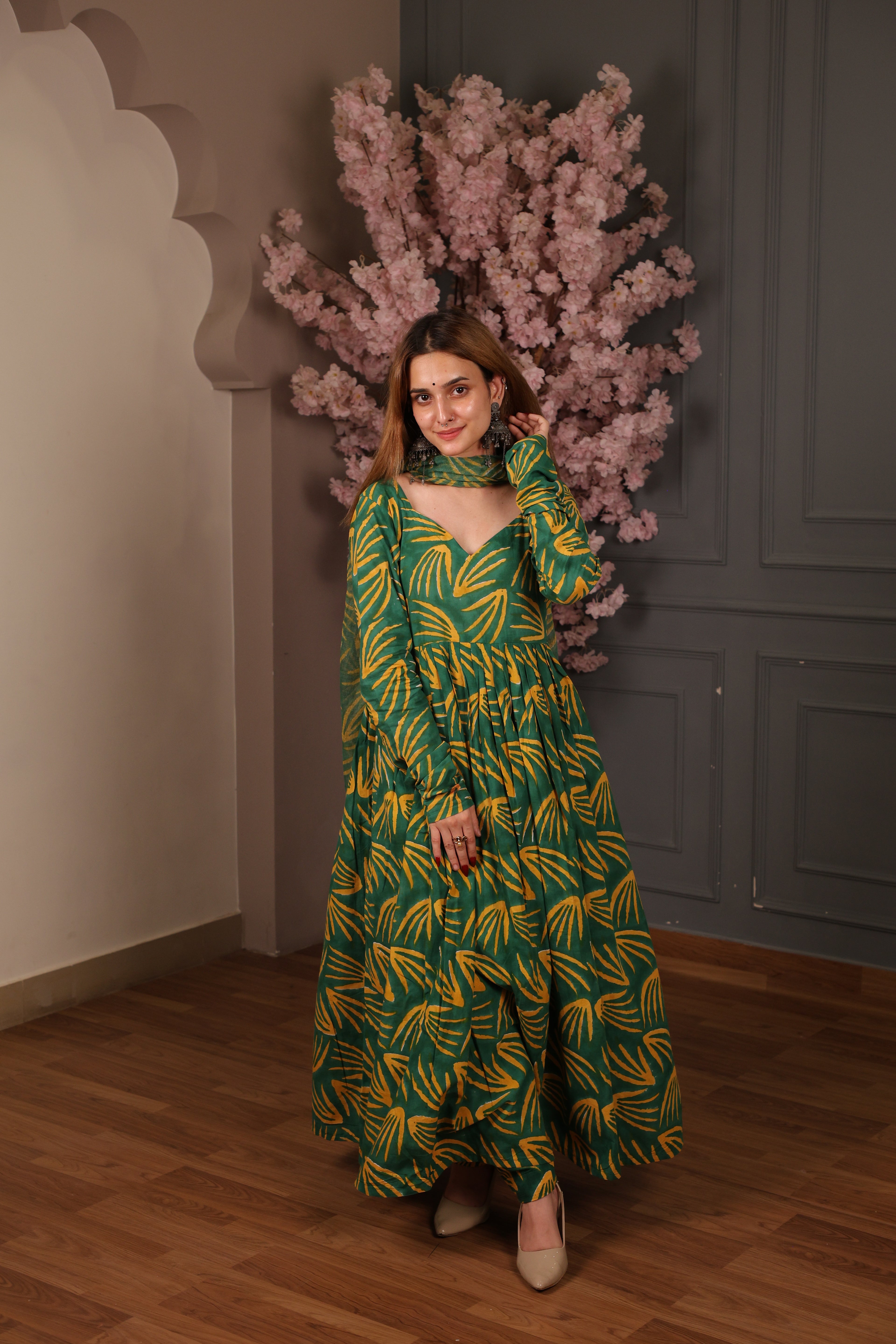 Three Piece Cotton Nimrit Set