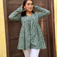 Green paisley Kantha kurta